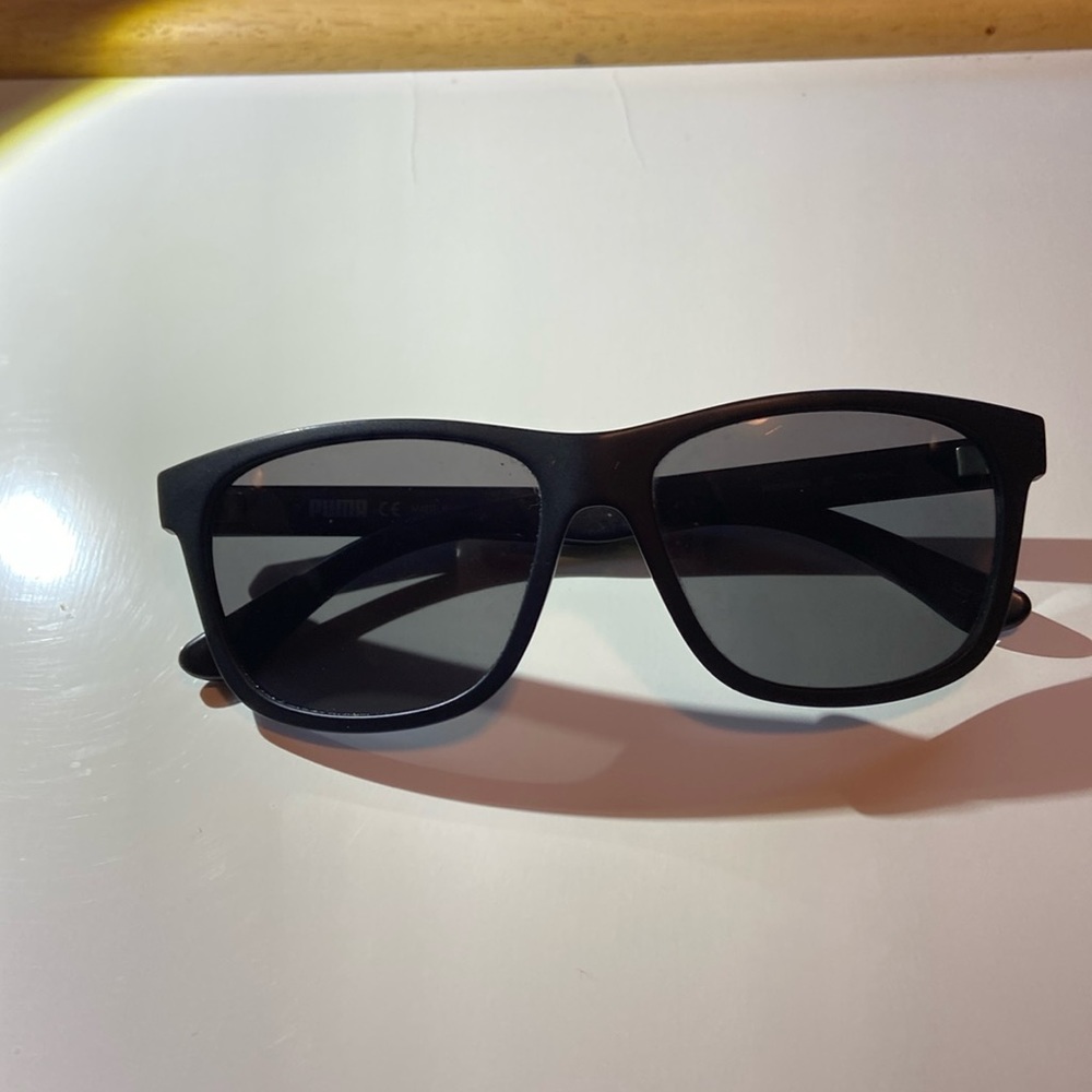 Puma sunglasses unisex polarized black matte PE0044SC0S